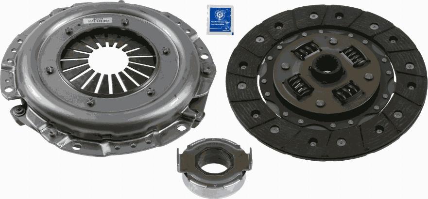 SACHS 3 000 835 501 - Комплект сцепления unicars.by