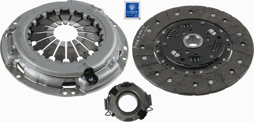 SACHS 3000 836 501 - Комплект сцепления unicars.by