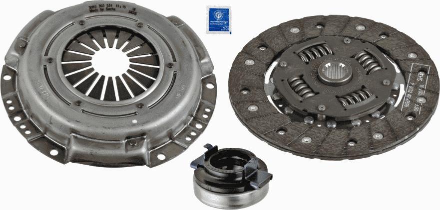 SACHS 3000 824 701 - Комплект сцепления unicars.by