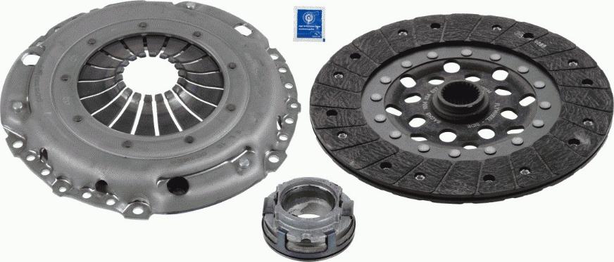 SACHS 3000 821 001 - Комплект сцепления unicars.by