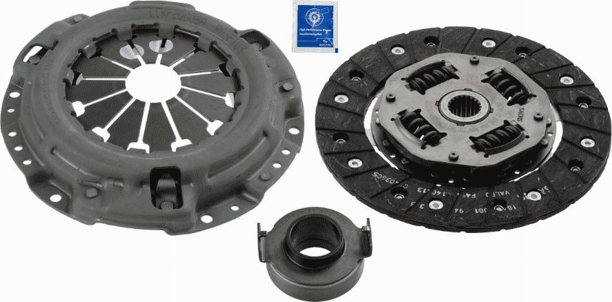 SACHS 3 000 821 701 - Комплект сцепления unicars.by