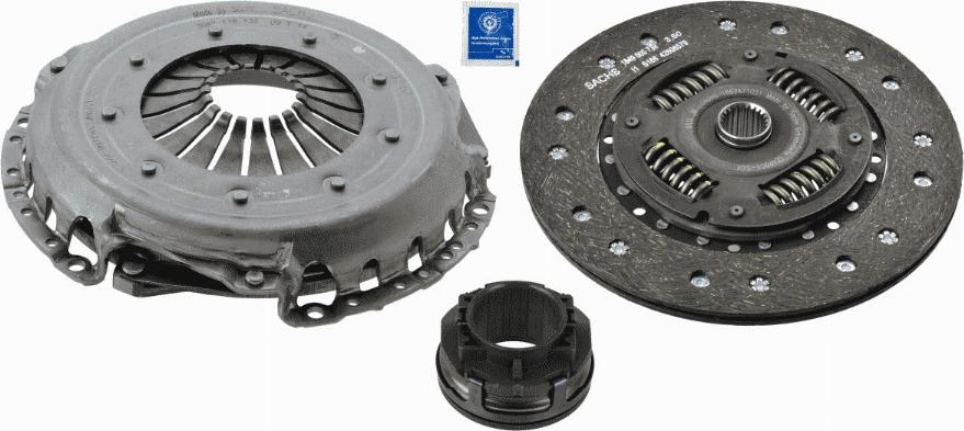 SACHS 3 000 386 001 - Комплект сцепления unicars.by