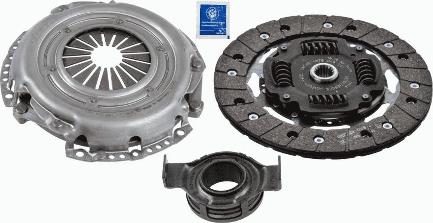 SACHS 3 000 334 001 - Комплект сцепления unicars.by