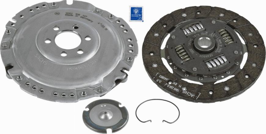 SACHS 3 000 286 002 - Комплект сцепления unicars.by