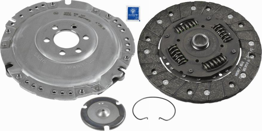 SACHS 3 000 287 002 - Комплект сцепления unicars.by