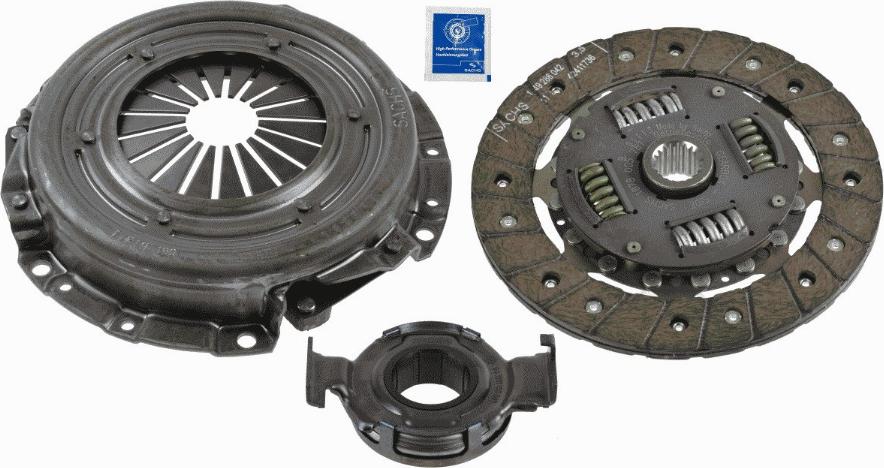 SACHS 3 000 231 001 - Комплект сцепления unicars.by