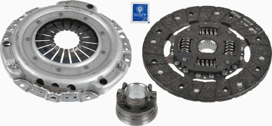 SACHS 3000 705 102 - Комплект сцепления unicars.by