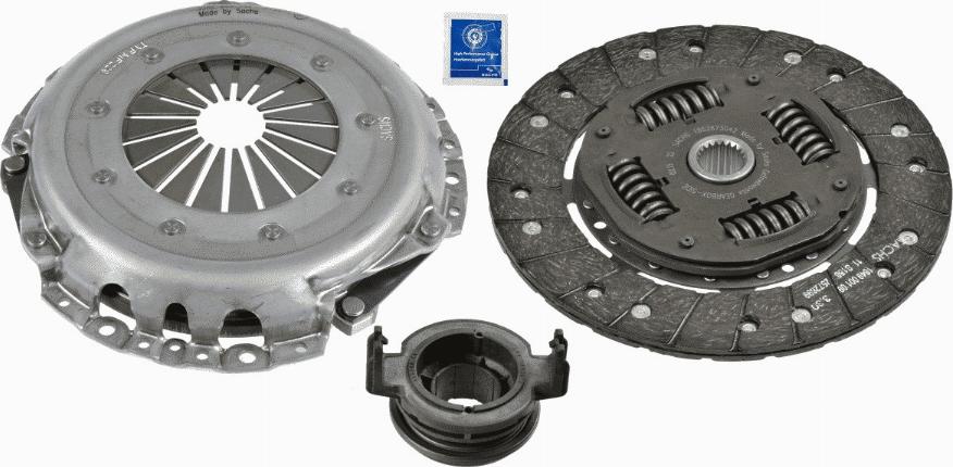 SACHS 3 000 774 001 - Комплект сцепления unicars.by