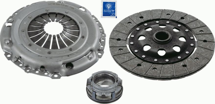 SACHS 3000 773 001 - Комплект сцепления unicars.by