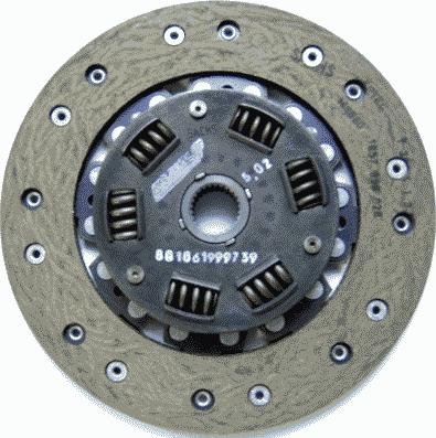 Sachs Performance 881861 999739 - Диск сцепления, фрикцион unicars.by