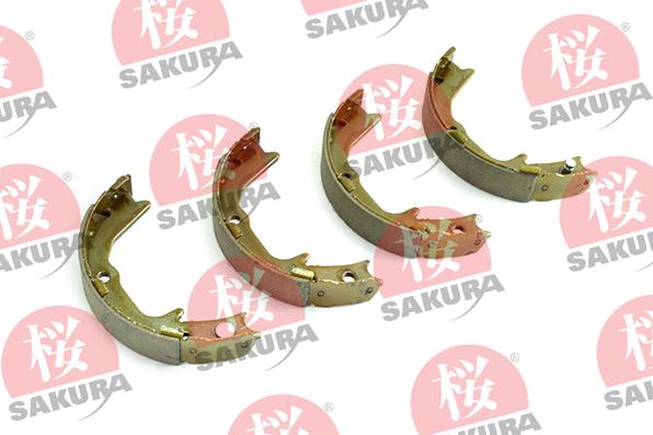 SAKURA 602-50-4255 - Комплект тормозов, ручник, парковка unicars.by