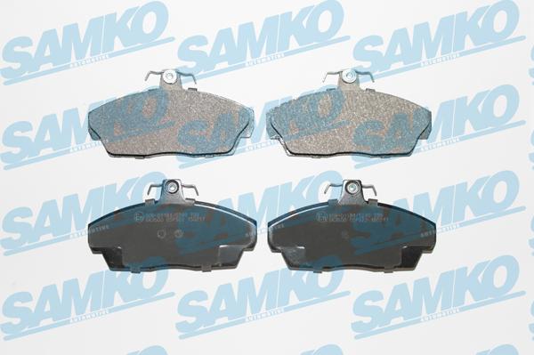 Samko 5SP922 - Тормозные колодки, дисковые, комплект unicars.by