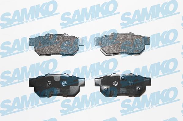 Samko 5SP505 - Тормозные колодки, дисковые, комплект unicars.by