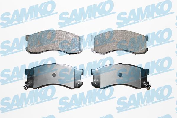 Samko 5SP041 - Тормозные колодки, дисковые, комплект unicars.by