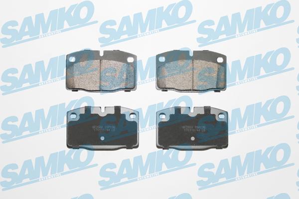 Samko 5SP190 - Тормозные колодки, дисковые, комплект unicars.by