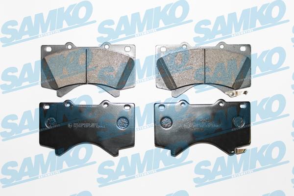 Samko 5SP1418 - Тормозные колодки, дисковые, комплект unicars.by