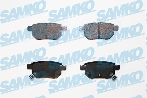 Samko 5SP1530 - Тормозные колодки, дисковые, комплект unicars.by