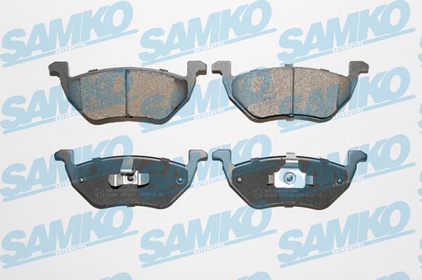 Samko 5SP1620 - Тормозные колодки, дисковые, комплект unicars.by