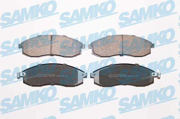 Samko 5SP1030 - Тормозные колодки, дисковые, комплект unicars.by