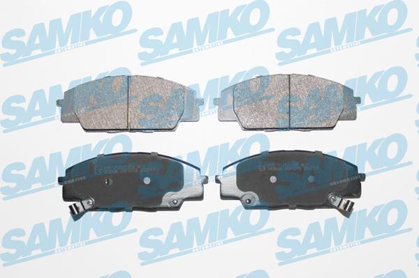 Samko 5SP1070 - Тормозные колодки, дисковые, комплект unicars.by