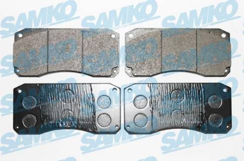 Samko 5SP1153 - Тормозные колодки, дисковые, комплект unicars.by