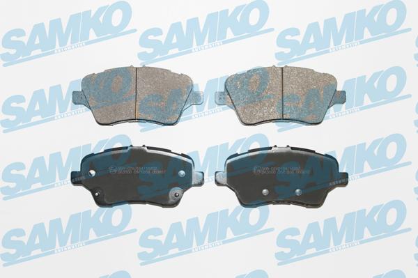 Samko 5SP1856 - Тормозные колодки, дисковые, комплект unicars.by