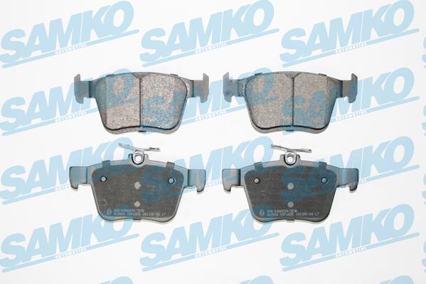 Samko 5SP1835 - Тормозные колодки, дисковые, комплект unicars.by