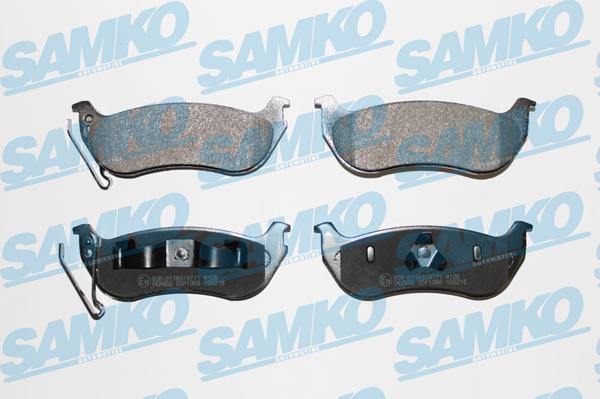 Samko 5SP1366 - Тормозные колодки, дисковые, комплект unicars.by