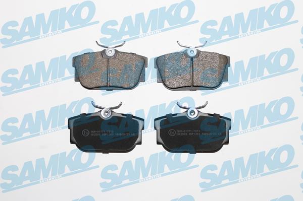 Samko 5SP1303 - Тормозные колодки, дисковые, комплект unicars.by