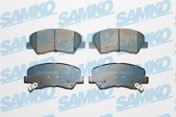 Samko 5SP1744 - Тормозные колодки, дисковые, комплект unicars.by