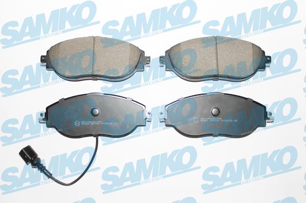 Samko 5SP1734 - Тормозные колодки, дисковые, комплект unicars.by