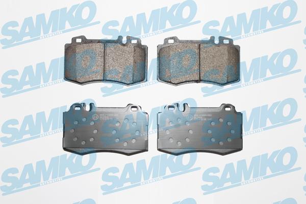 Samko 5SP899 - Тормозные колодки, дисковые, комплект unicars.by