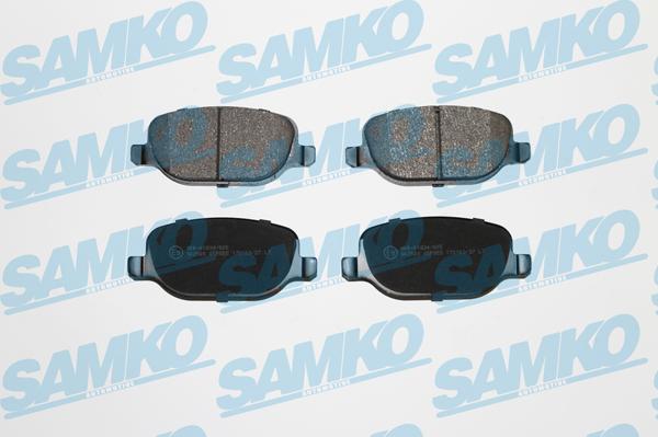 Samko 5SP855 - Тормозные колодки, дисковые, комплект unicars.by