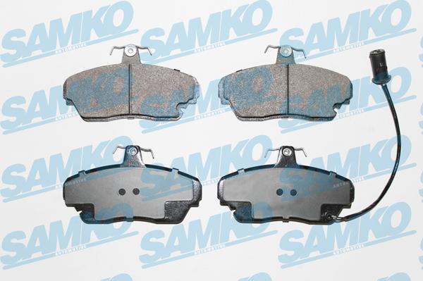 Samko 5SP340 - Тормозные колодки, дисковые, комплект unicars.by