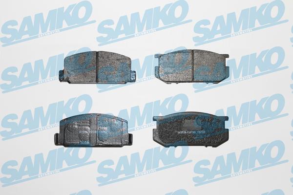 Samko 5SP248 - Тормозные колодки, дисковые, комплект unicars.by