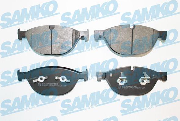 Samko 5SP2008 - Тормозные колодки, дисковые, комплект unicars.by