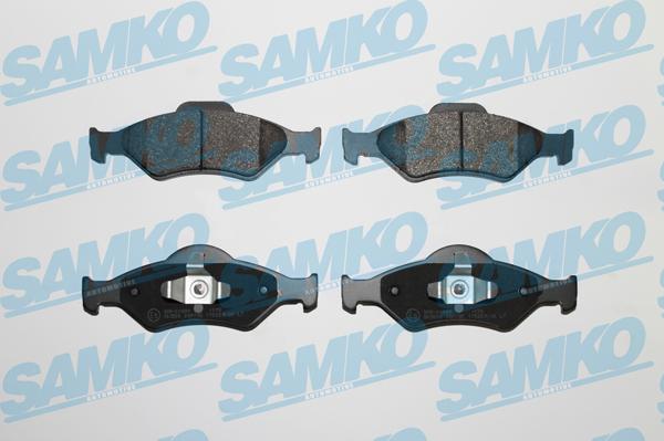 Samko 5SP795 - Тормозные колодки, дисковые, комплект unicars.by