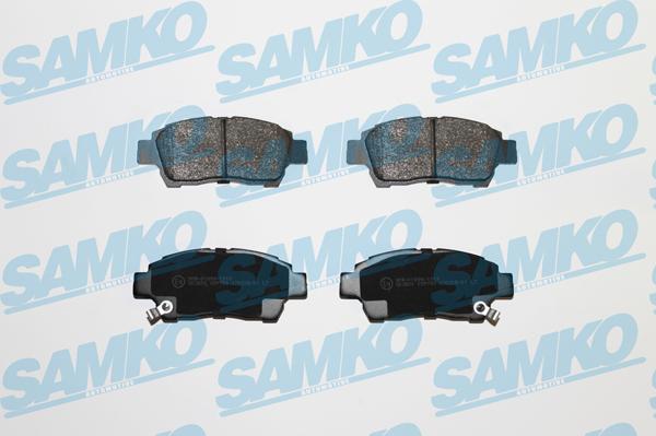 Samko 5SP700 - Тормозные колодки, дисковые, комплект unicars.by