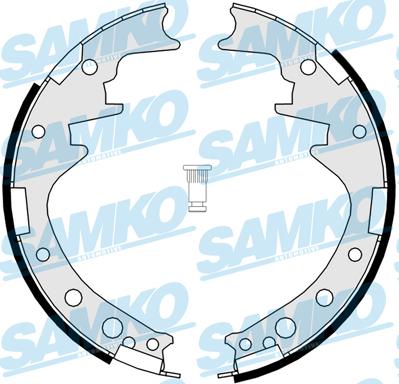 Samko 85150 - Комплект тормозных колодок, барабанные unicars.by