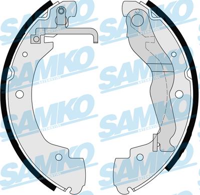 Samko 86910 - Комплект тормозных колодок, барабанные unicars.by