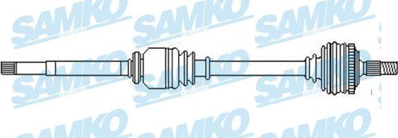 Samko DS52445 - Приводной вал unicars.by