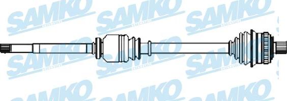 Samko DS52562 - Приводной вал unicars.by