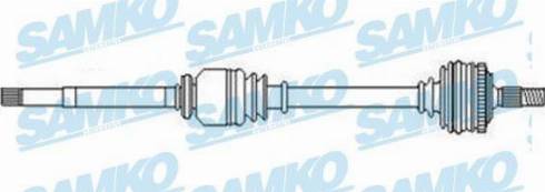 Samko DS52653 - Приводной вал unicars.by