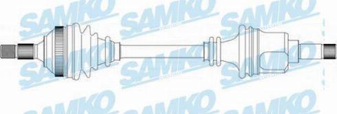 Samko DS38085 - Приводной вал unicars.by