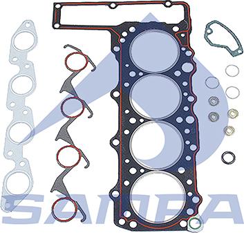 Sampa 011.832 - Комплект прокладок, головка цилиндра unicars.by