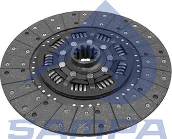 Sampa 032.275 - Диск сцепления, фрикцион unicars.by