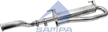 Sampa 207.163 - Предглушитель выхлопных газов unicars.by