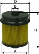 SAMPIYON FILTER CE 0302 M - Топливный фильтр unicars.by