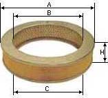 SAMPIYON FILTER CH 1005 - Воздушный фильтр, двигатель unicars.by