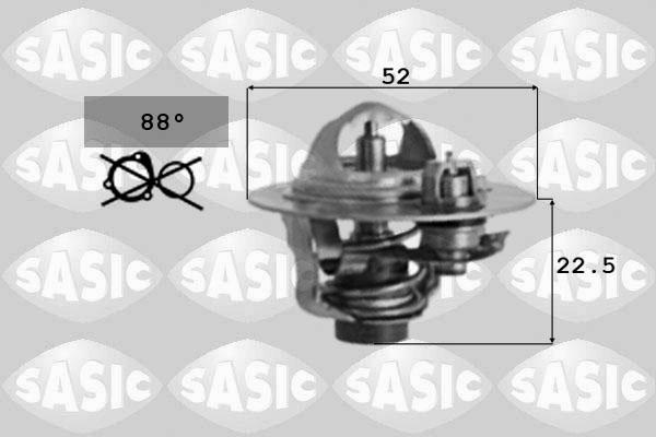 Sasic 9000089 - Термостат охлаждающей жидкости / корпус unicars.by